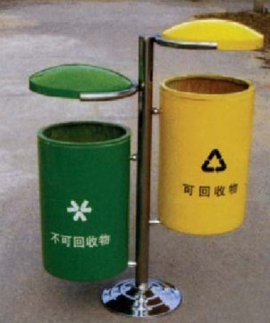戶外玻璃鋼垃圾箱/桶