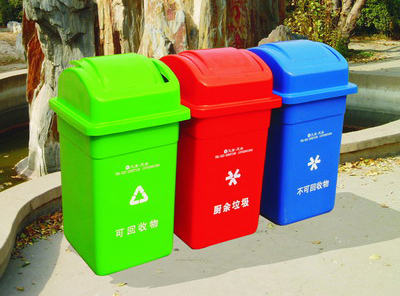 戶外玻璃鋼垃圾箱/桶