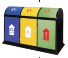 小區(qū)三分類垃圾桶