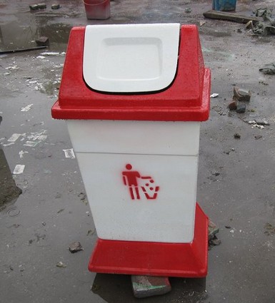 戶外玻璃鋼垃圾箱/桶